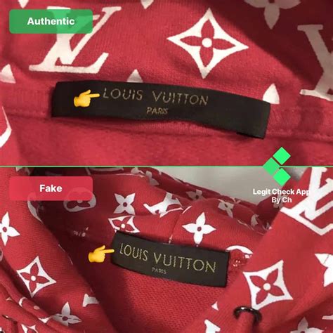 How To Spot Fake Supreme x Louis Vuitton .